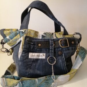 Bolso Tejano Bohemian Hojas