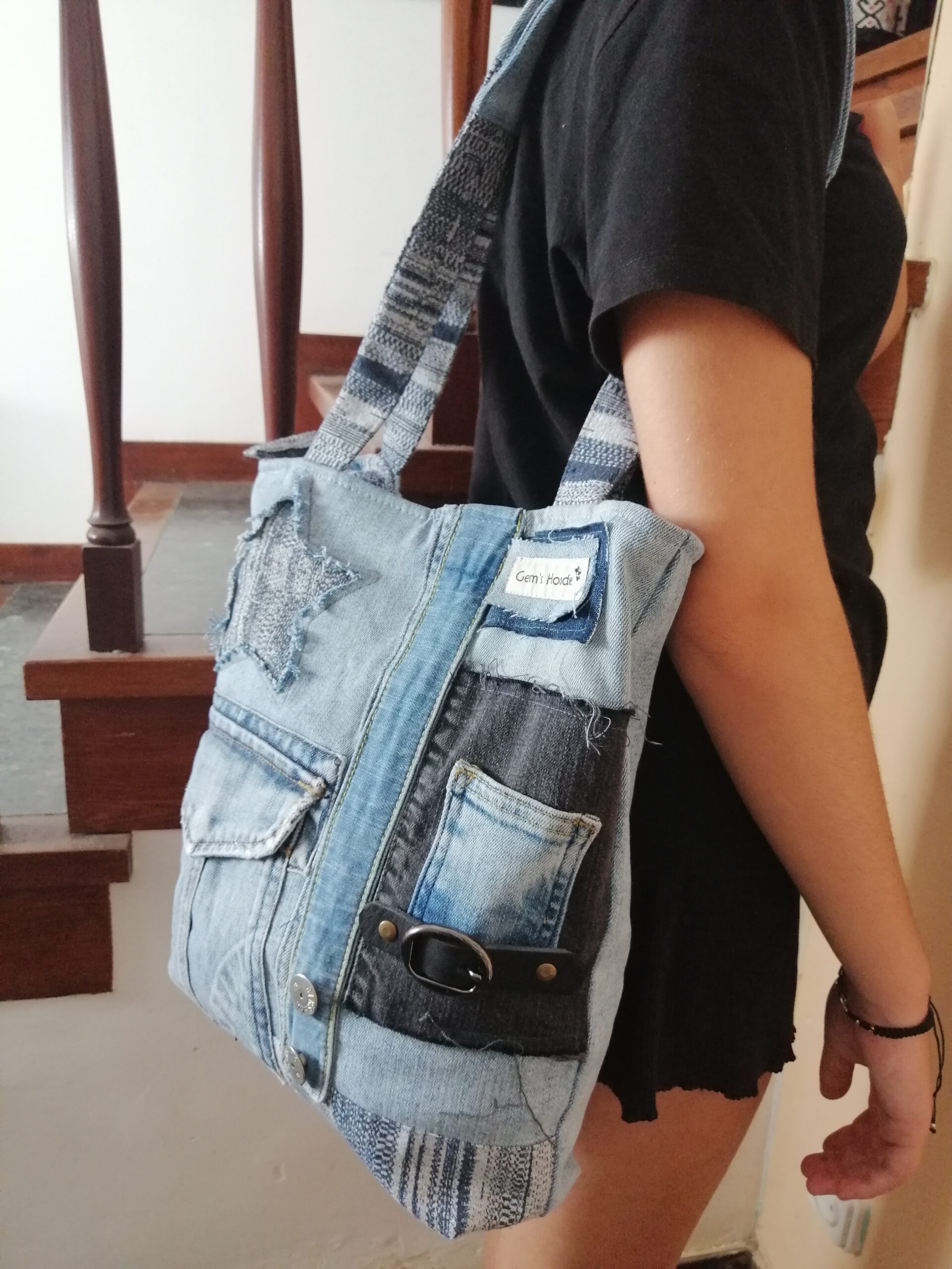 Bolso Tejano Tote Estrella - Imagen 2