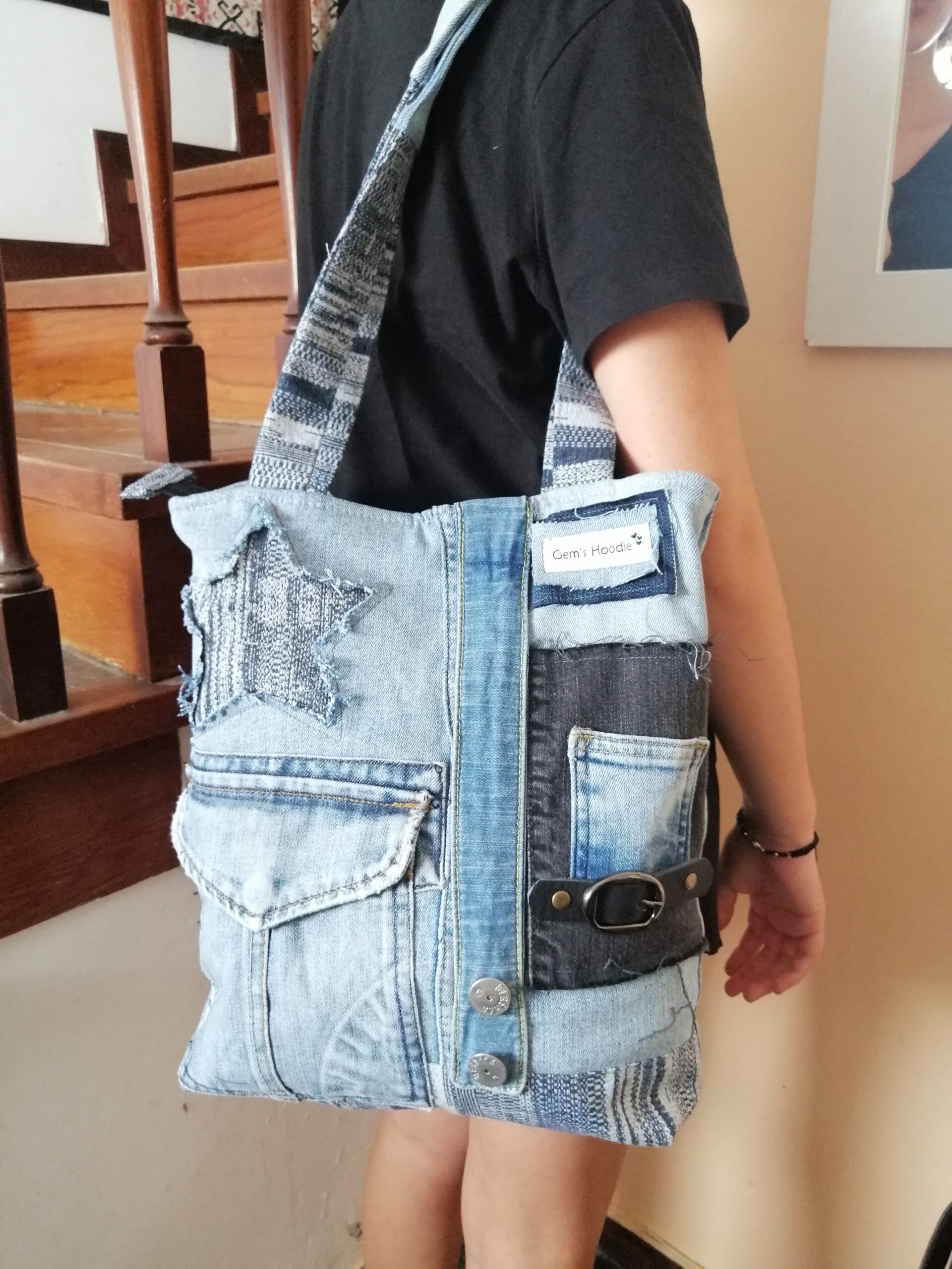 Bolso Tejano Tote Estrella - Imagen 5