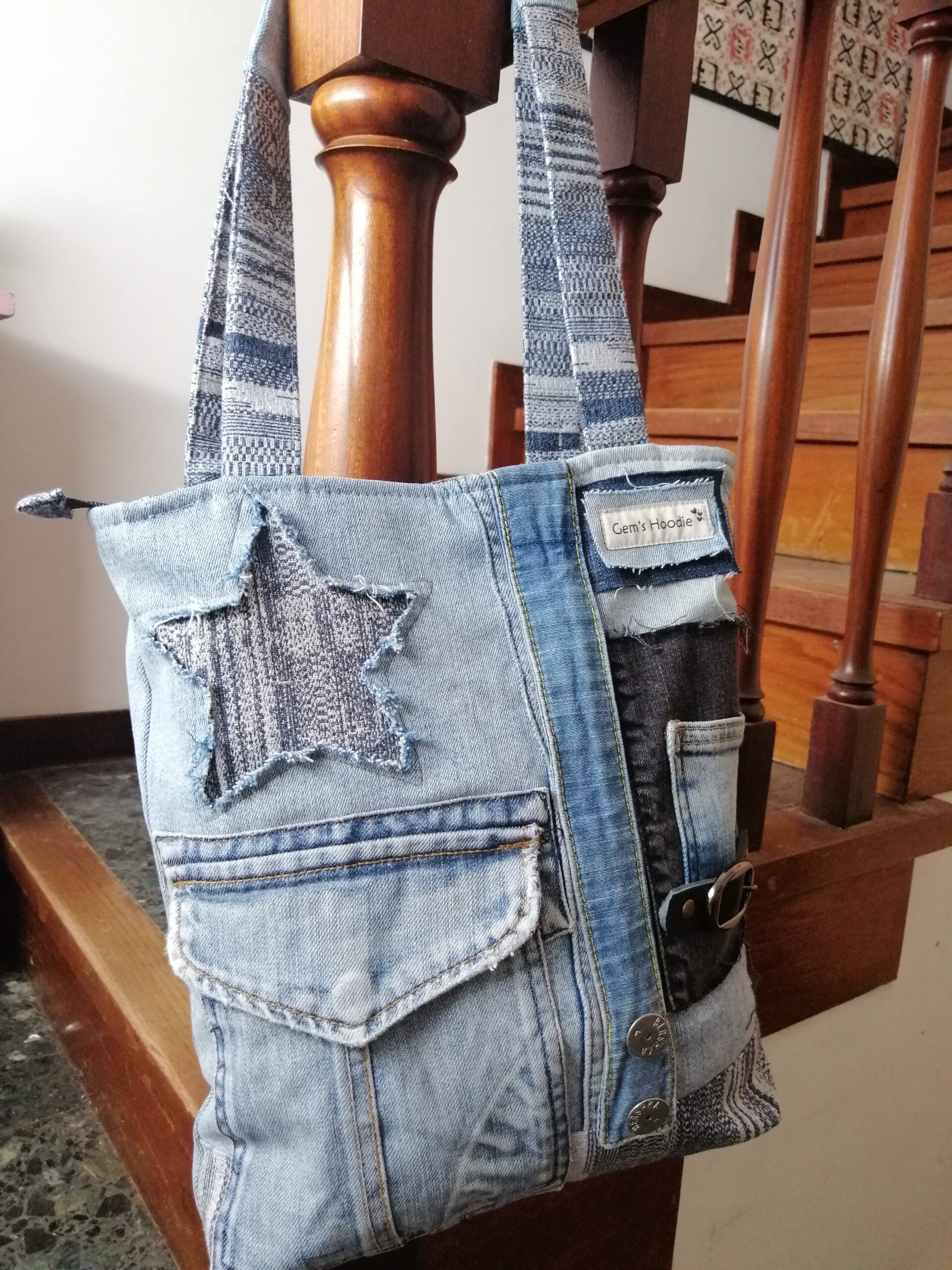 Bolso Tejano Tote Estrella - Imagen 3