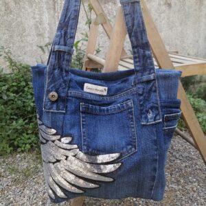 Shopper Ala plateada