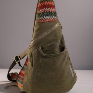 Sling bag verde Ethnic