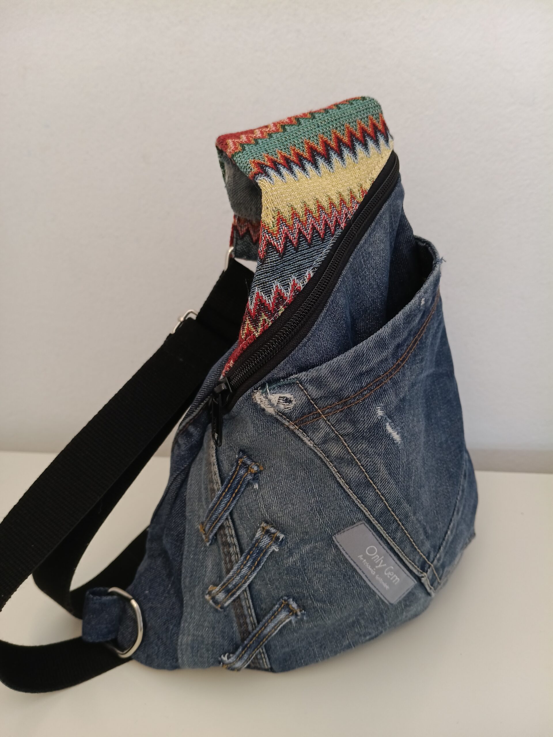 Sling bag reciclado Ethnic - Imagen 3
