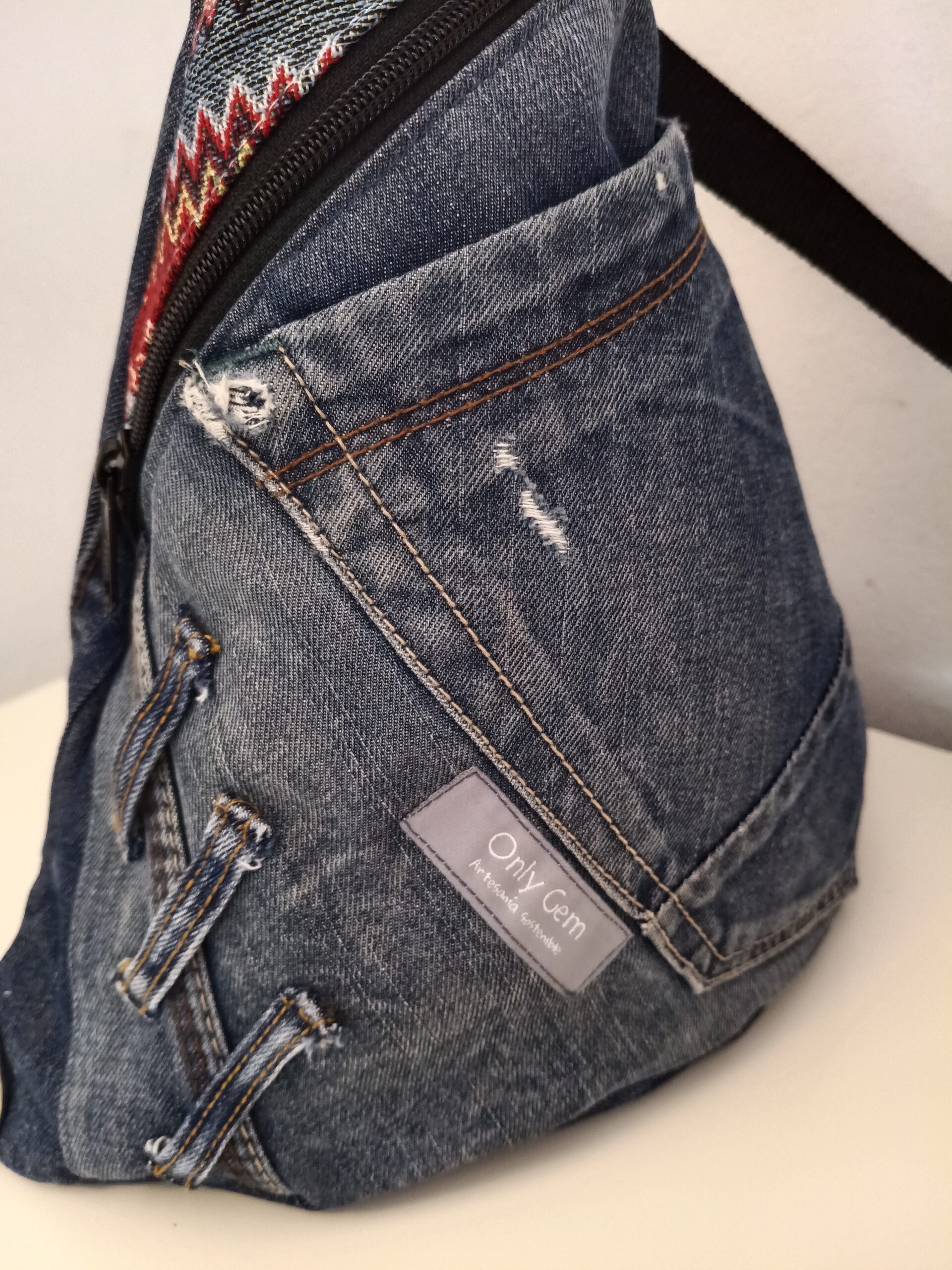 Sling bag reciclado Ethnic - Imagen 4