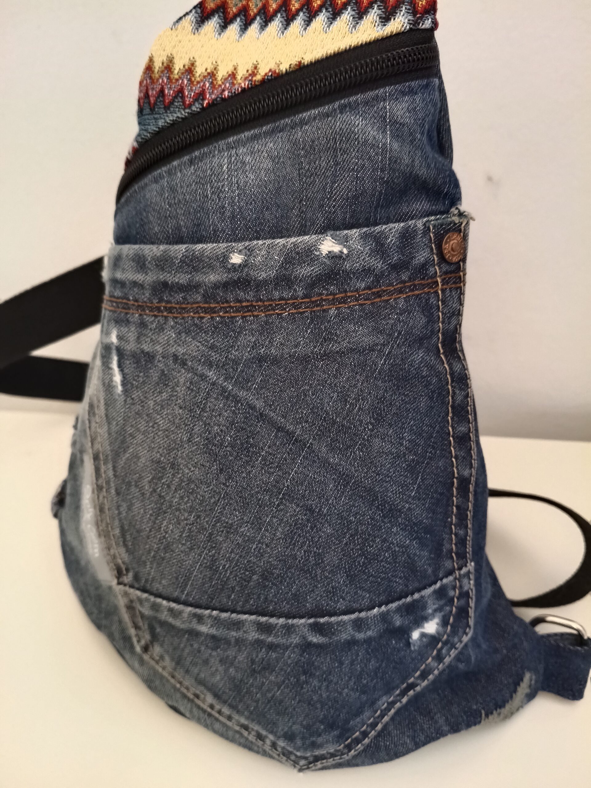 Sling bag reciclado Ethnic - Imagen 9