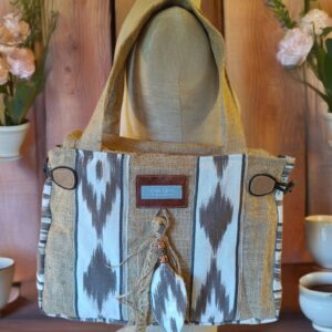 Tote bag mediano Rustico Lenguas