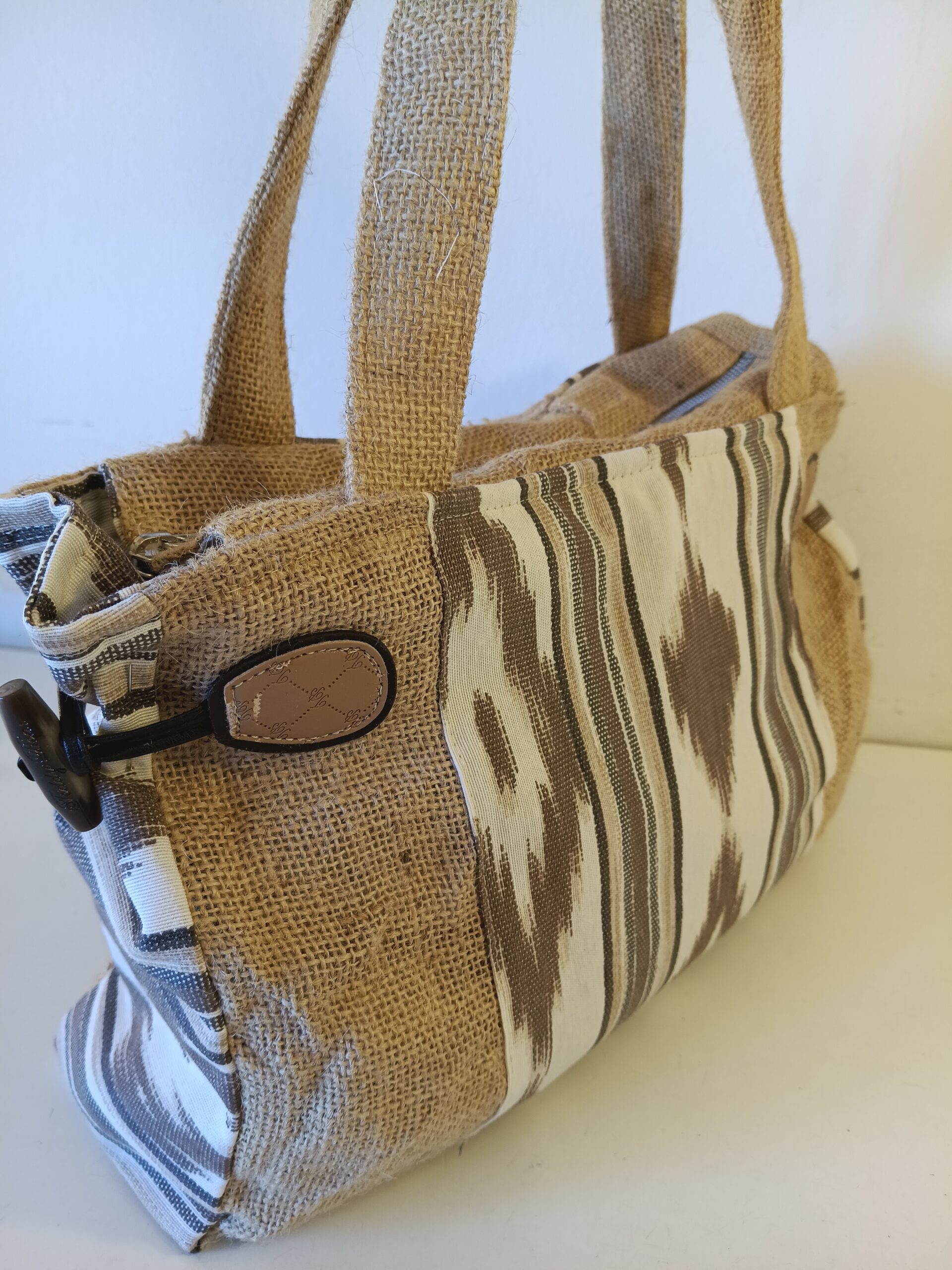 Tote bag mediano Rustico Lenguas - Imagen 5