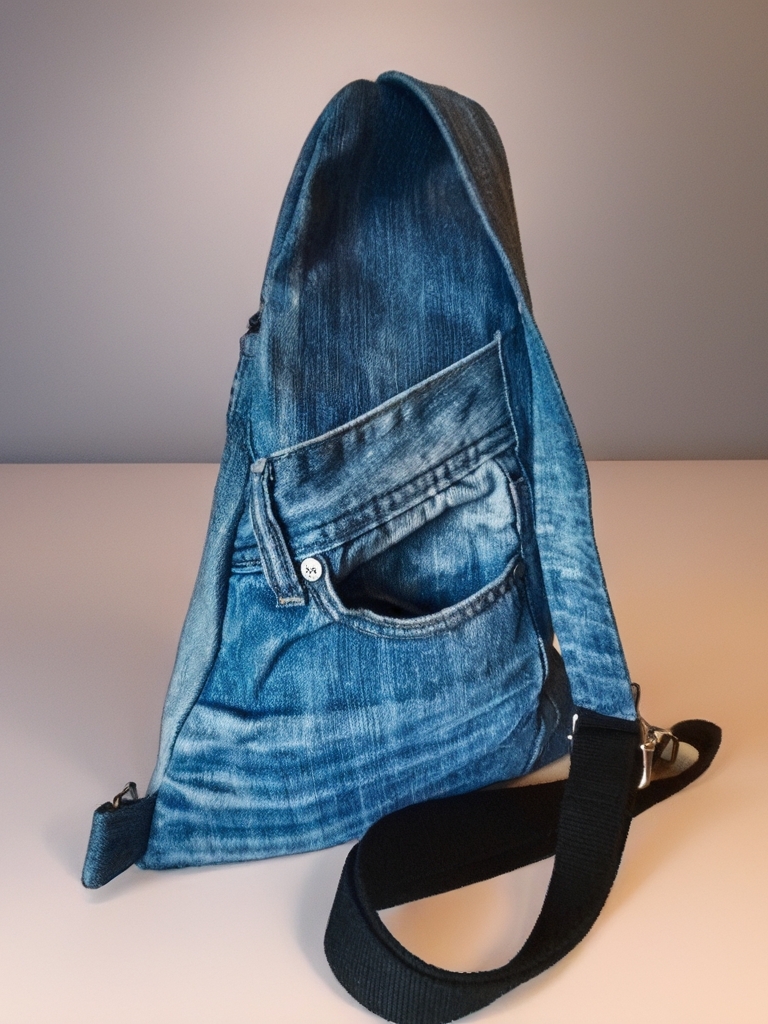 Sling bag Black & White - Imagen 9