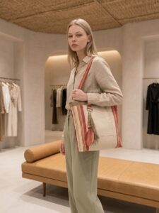 Bolso tote Nomada jacquard
