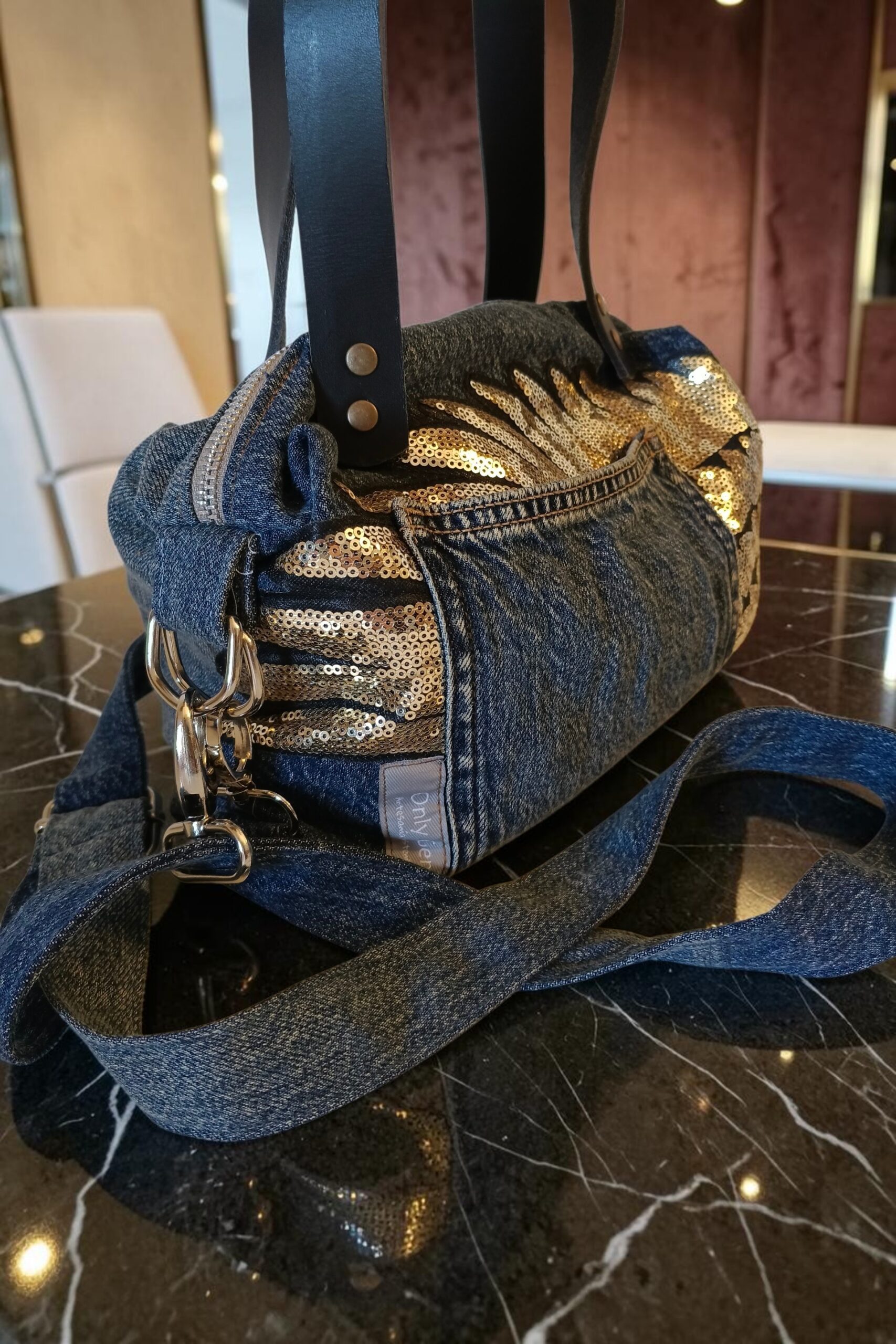 Bolso Denim Luxe