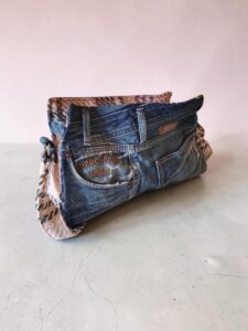 Messenger trapecio Rosa & Denim