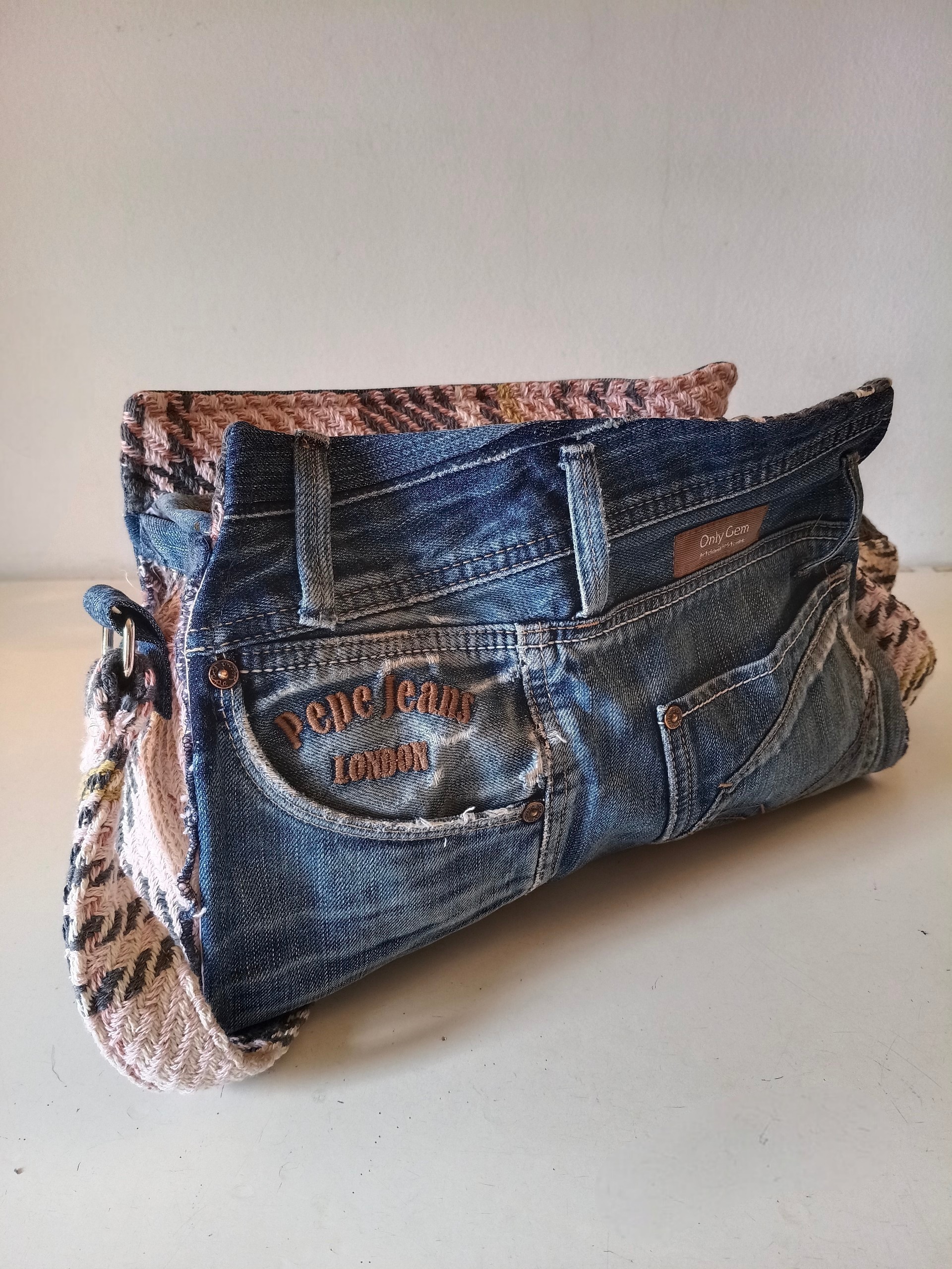 Messenger trapecio Rosa & Denim - Imagen 13