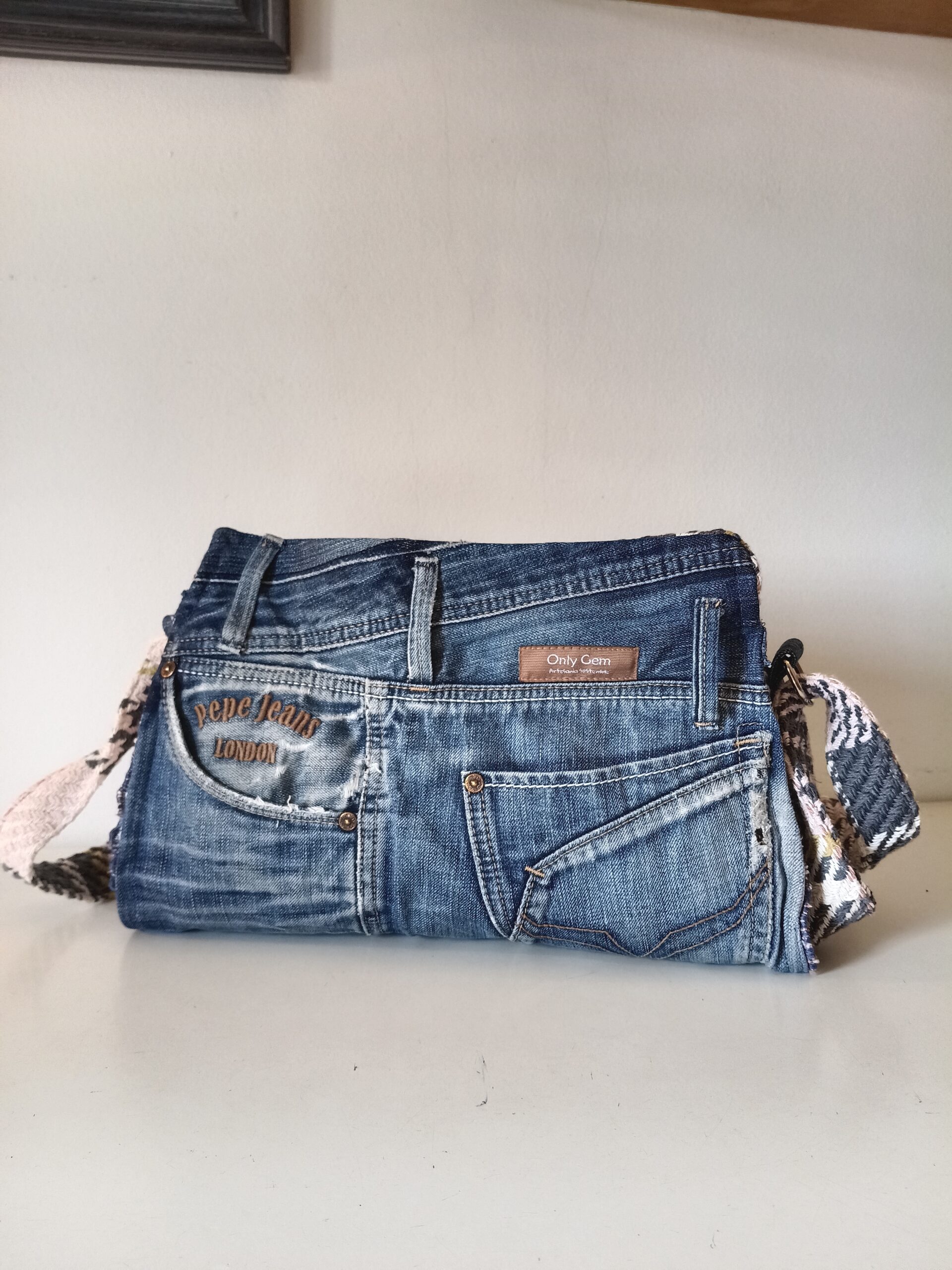 Messenger trapecio Rosa & Denim - Imagen 15