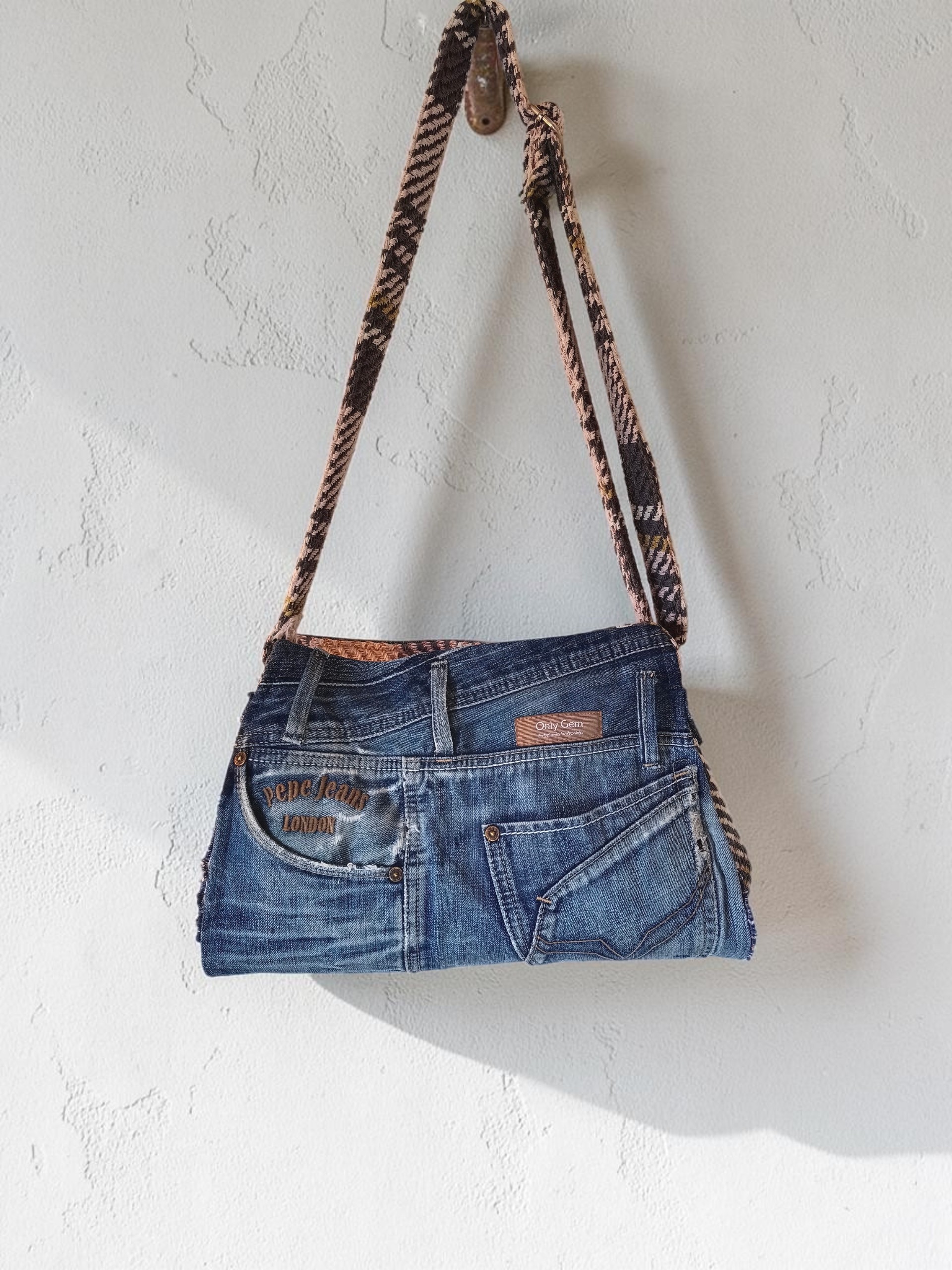 Messenger trapecio Rosa & Denim - Imagen 12